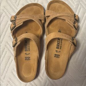 Birkenstock Women's Brown Suede Sandals NWT